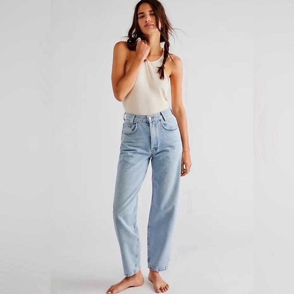 Agolde High Rise Tapered Baggy Jeans size 29